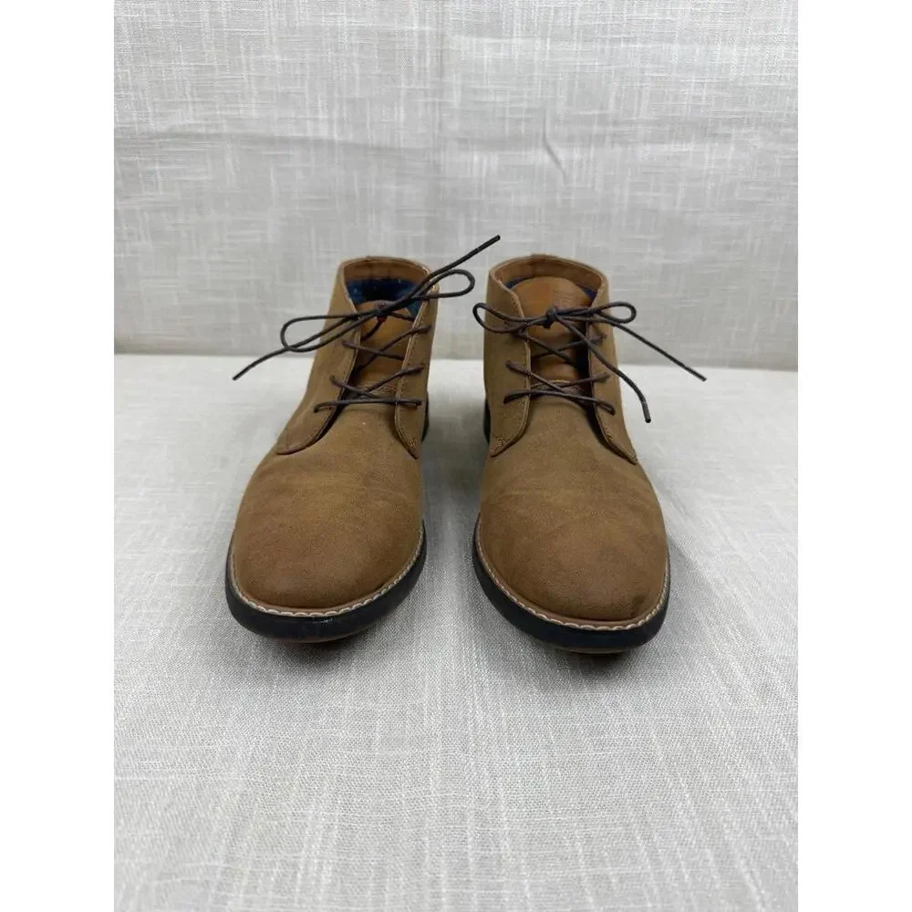 RYE Men's‎ Brown Suede Lace-Up Boots Size 9 US